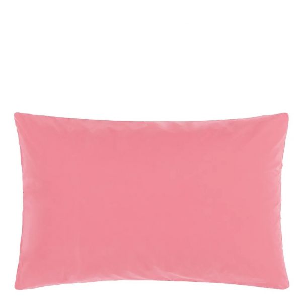 Designers Guild Loweswater Geranium Organic Standard Pillowcase Pair | Allium Interiors