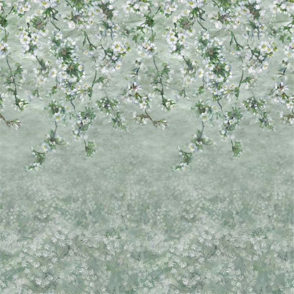 Designers Guild Wallpaper Assam Blossom Sage | Allium Interiors