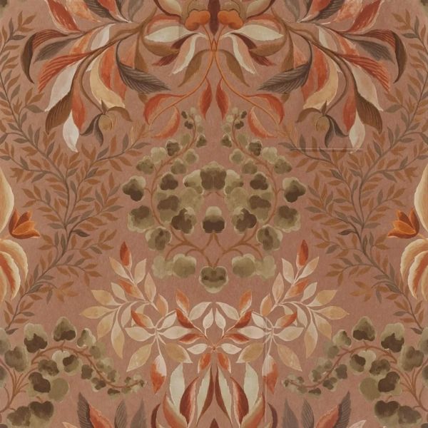 Designers Guild Wallpaper Karakusa Copper | Allium Interiors