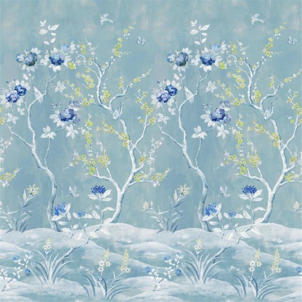 Designers Guild Wallpaper Manohari Delft | Allium Interiors