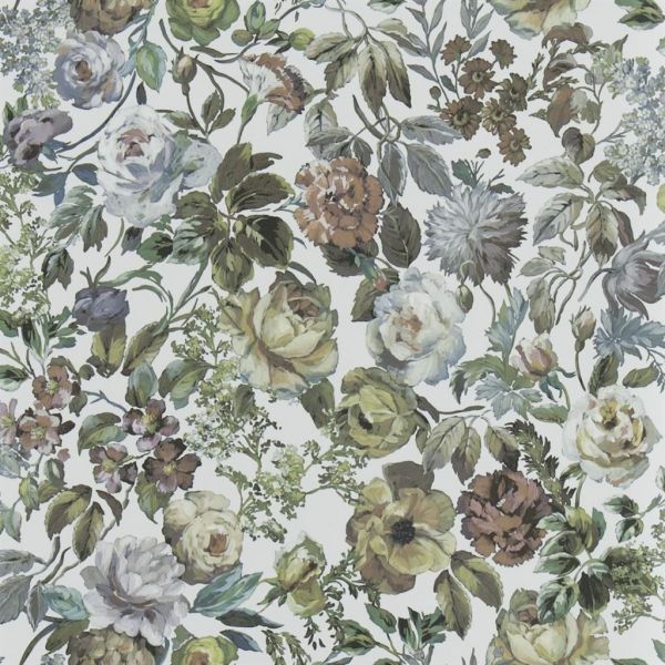 Designers Guild Wallpaper Mansur Zinc | Allium Interiors