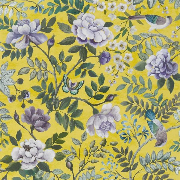 Designers Guild Wallpaper Porcelaine De Chine Alchemilla | Allium Interiors