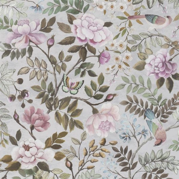 Designers Guild Wallpaper Porcelaine De Chine Cameo | Allium Interiors