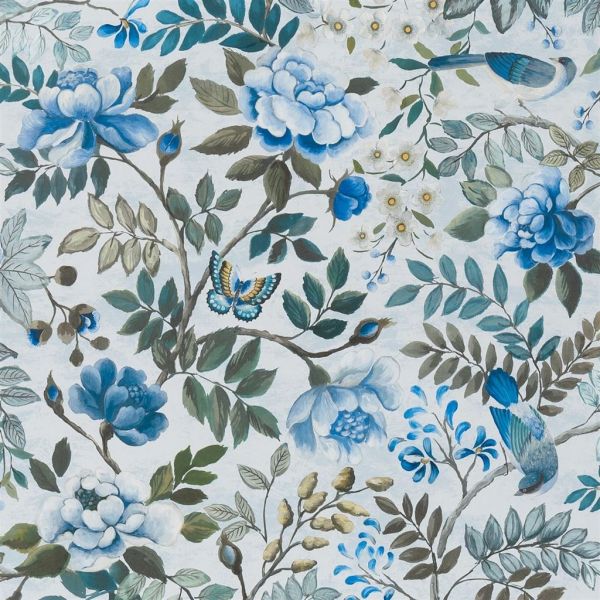 Designers Guild Wallpaper Porcelaine De Chine Porcelain | Allium Interiors