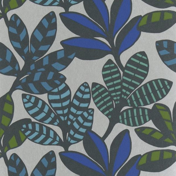 Designers Guild Wallpaper Tanjore Cobalt | Allium Interiors