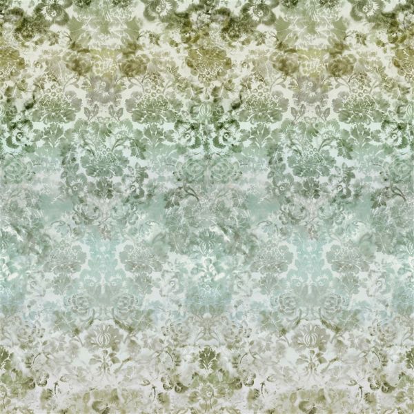 Designers Guild Wallpaper Tarbana Damask Linen | Allium Interiors