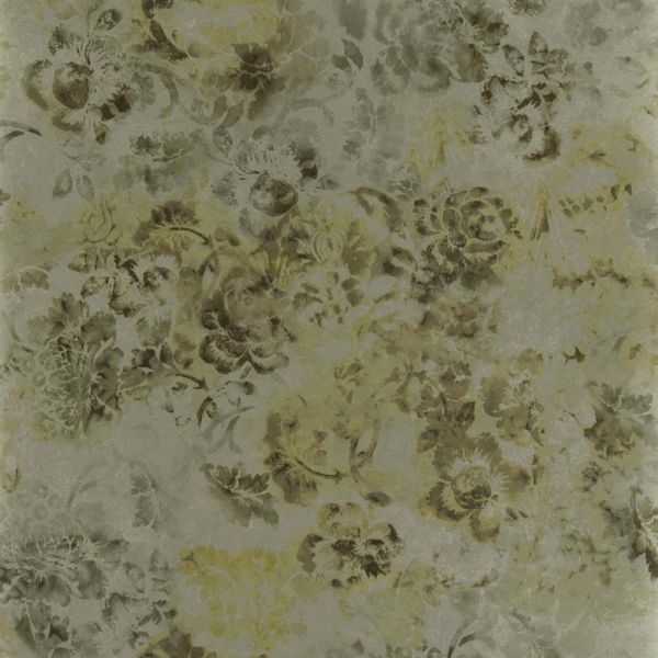 Designers Guild Wallpaper Tarbana Gold | Allium Interiors