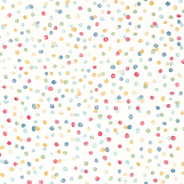 Scion Wallpaper Lots of Dots Pistachio/Pimento/Denim | Allium Interiors