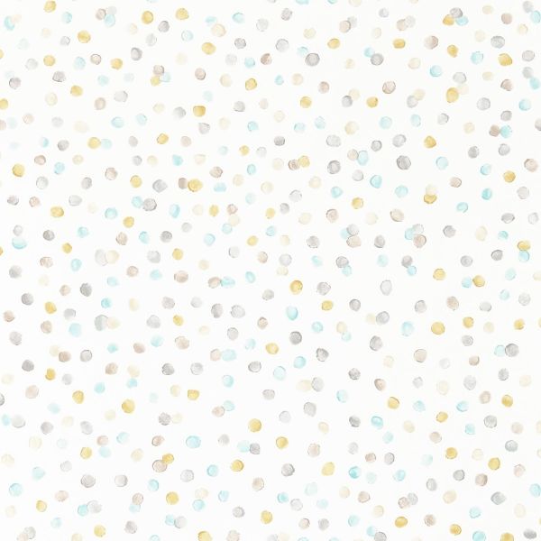 Scion Wallpaper Lots of Dots Hemp/Biscuit/Maize | Allium Interiors