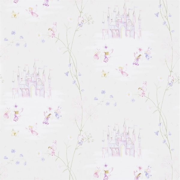 Sanderson Wallpaper Fairy Castle Vanilla  | Allium Interiors