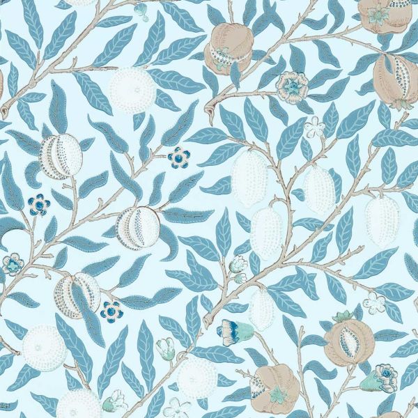 Morris & Co. Wallpaper Fruit Slate/Vellum | Allium Interiors