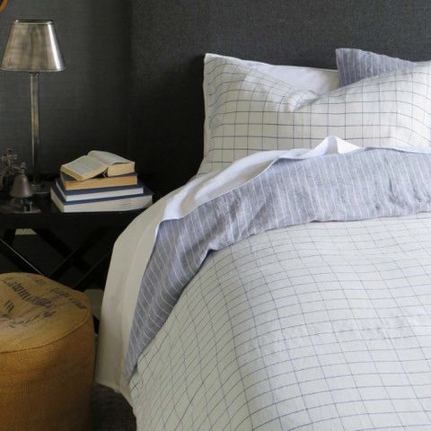 Seneca Hampton Duvet Set & Euro Pillowcases | Allium Interiors