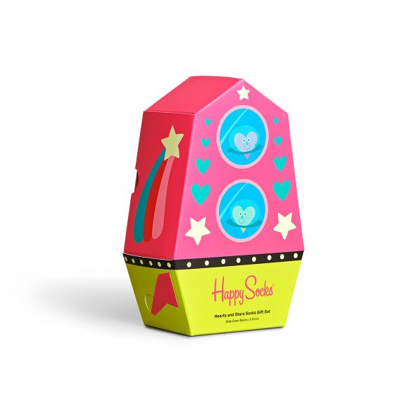 Happy Socks Gift Pack Kids Hearts & Stars - 3 Pack | Allium Interiors
