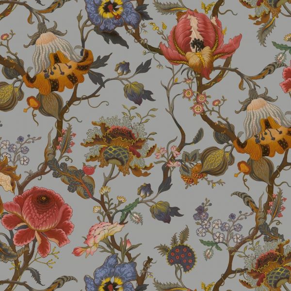 House of Hackney Wallpaper Artemis Dove Grey | Allium Interiors