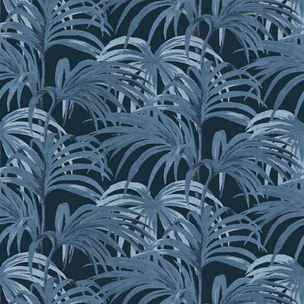 House of Hackney Wallpaper Palmeral Midnight / Azure | Allium Interiors