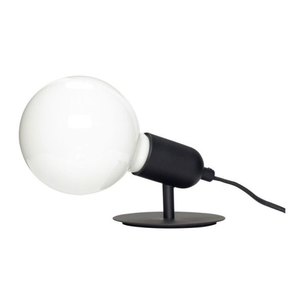 Hübsch Lamp Audio Table Lamp Black | Allium Interiors