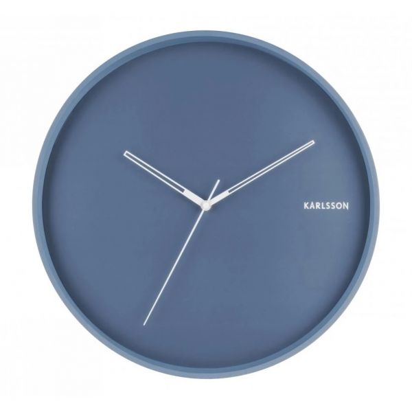 Karlsson Clock Hue  Blue | Allium Interiors