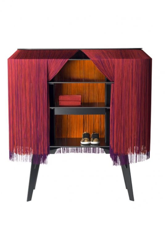ibride Furniture Alpaga Bar Cabinet Falmboyant | Allium Interiors