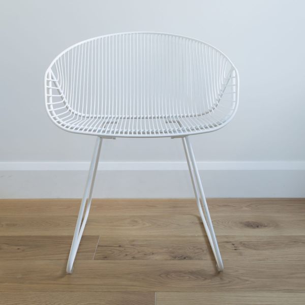 Ico Traders Portobello Chair White | Allium Interiors