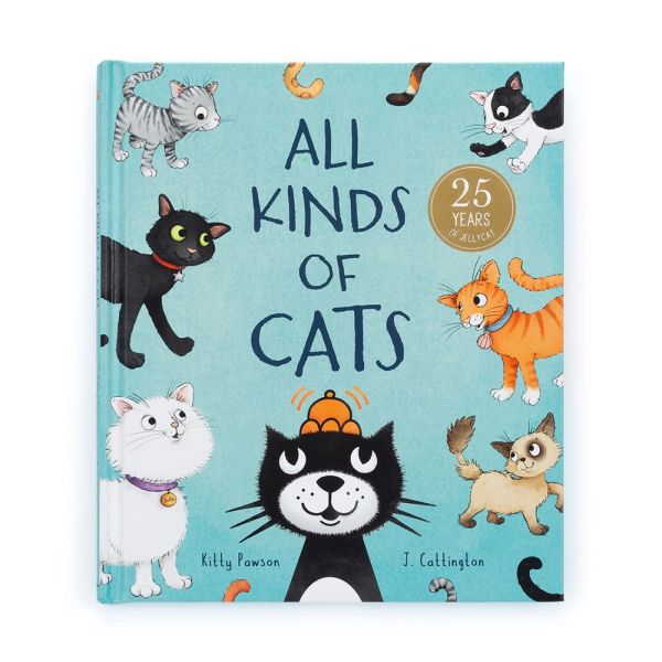 Jellycat Book All Kinds Of Cats | Allium Interiors