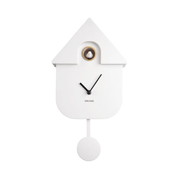 Karlsson Clock Cuckoo White | Allium Interiors