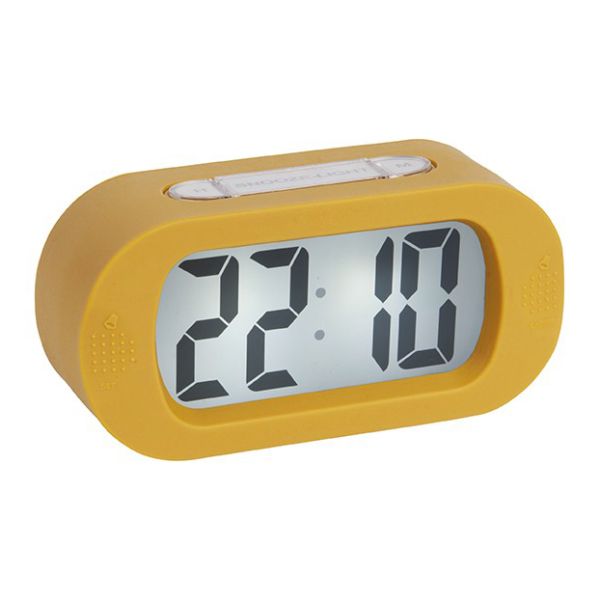 Karlsson Alarm Clock Gummy Yellow | Allium Interiors