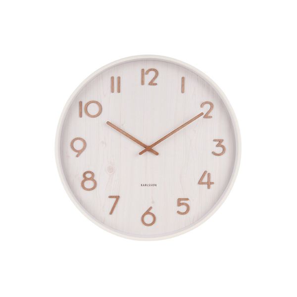 Karlsson Clock Pure White Medium | Allium Interiors