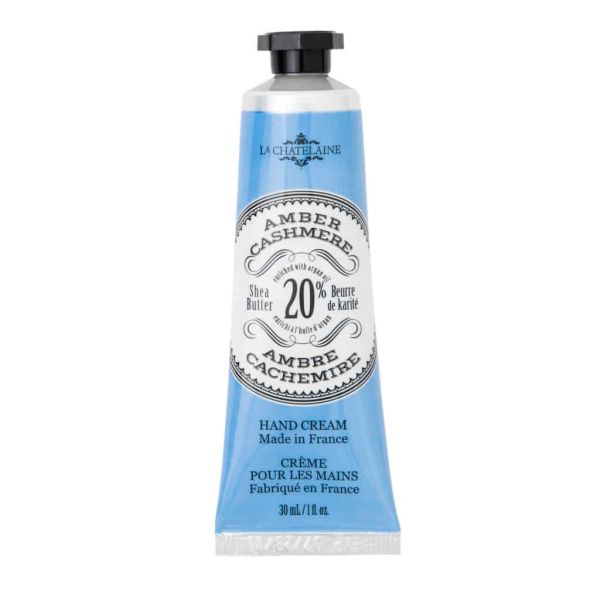La Chatelaine Hand Cream Amber Cashmere 30ml | Allium Interiors
