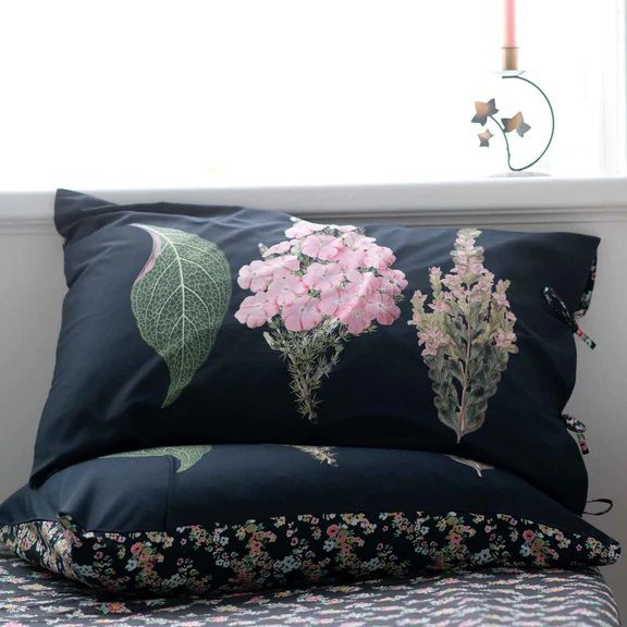 Lazybones Pillowcase Set Botanic Trio | Allium Interiors