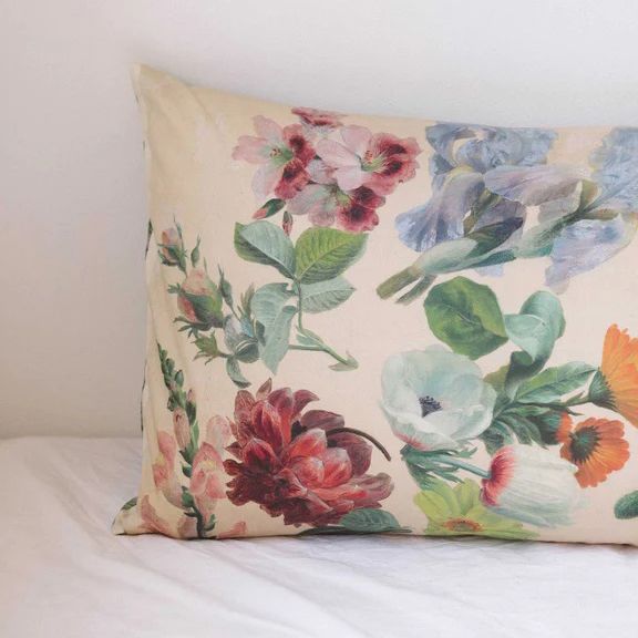 Lazybones Pillowcase Set Summer Flowers | Allium Interiors