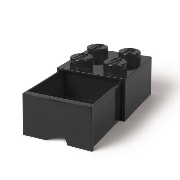 Lego storage Brick Drawer 4 | Black | Allium Interiors