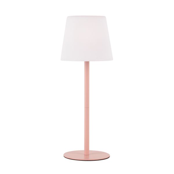 Leitmotive Table Lamp Outdoors Soft Pink | Allium Interiors