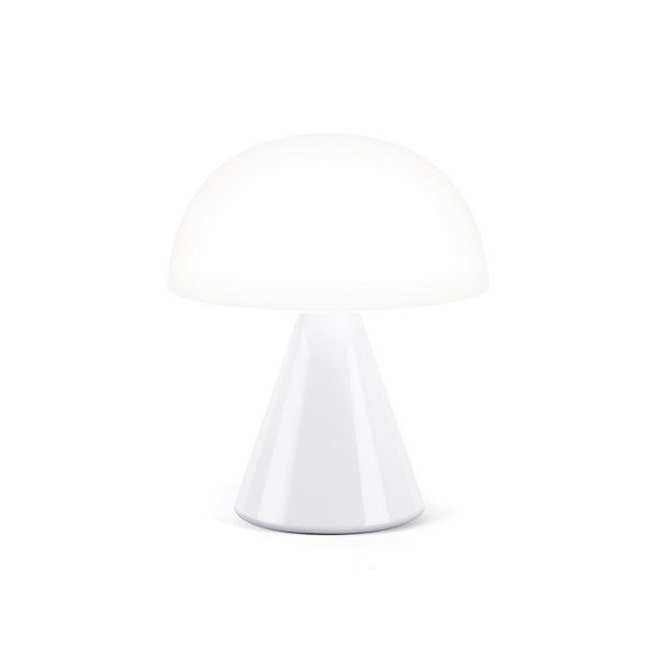 Lexon Mina Lamp M Glossy White | Allium Interiors