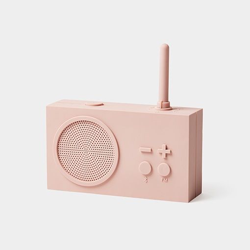 Lexon Tykho 3 Radio Pink | Allium Interiors