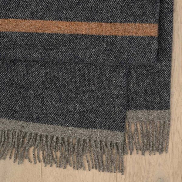 Weave Throw Lumsden Navy | Allium Interiors