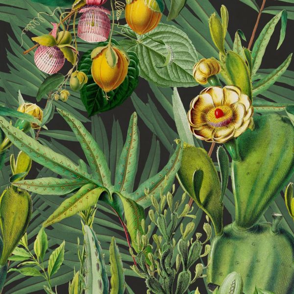 Mind The Gap Wallpaper Luscious Flora | Allium Interiors