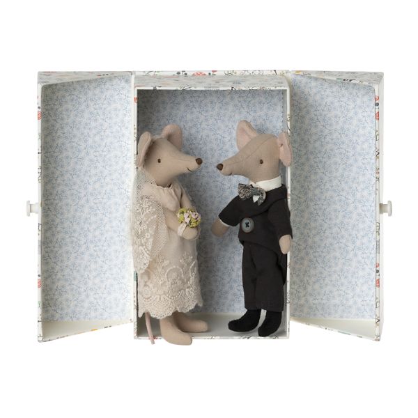 Maileg Wedding Mice Couple in Box | Allium Interiors