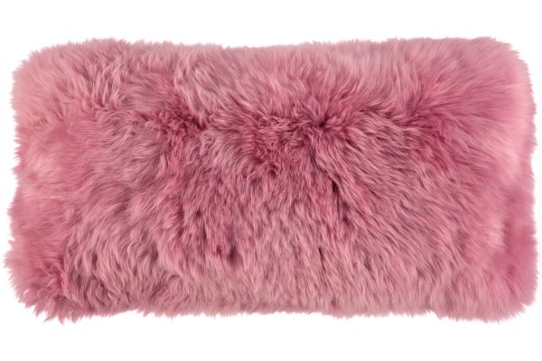 New Zealand Long-wool Sheepskin Cushion Malaga | Allium Interiors