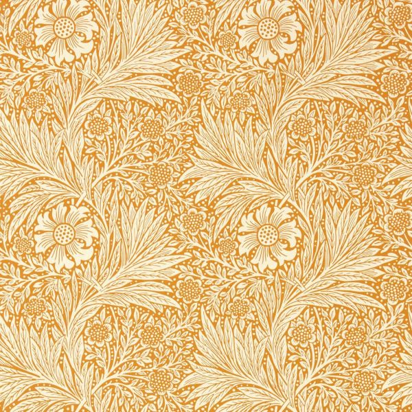 Morris & Co. Wallpaper Marigold Orange | Allium Interiors