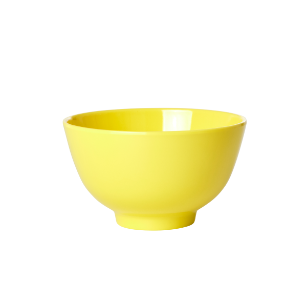 Rice Melamine Bowl SS23 Yellow | Allium Interiors