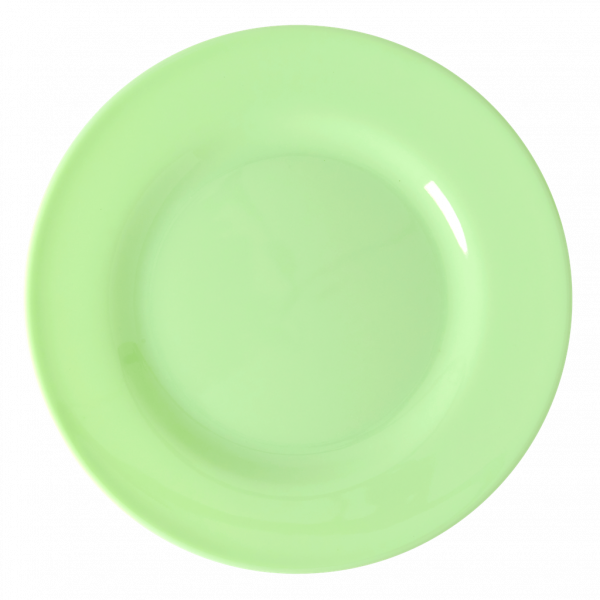 Rice Melamine Dinner Plate Yippee Neon Green | Allium Interiors