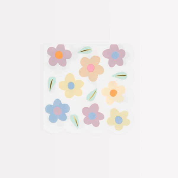 Meri Meri Happy Flowers Napkins Small | Allium Interiors