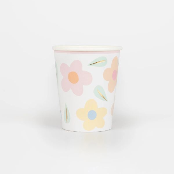 Meri Meri Happy Flowers Party Cups | Allium Interiors