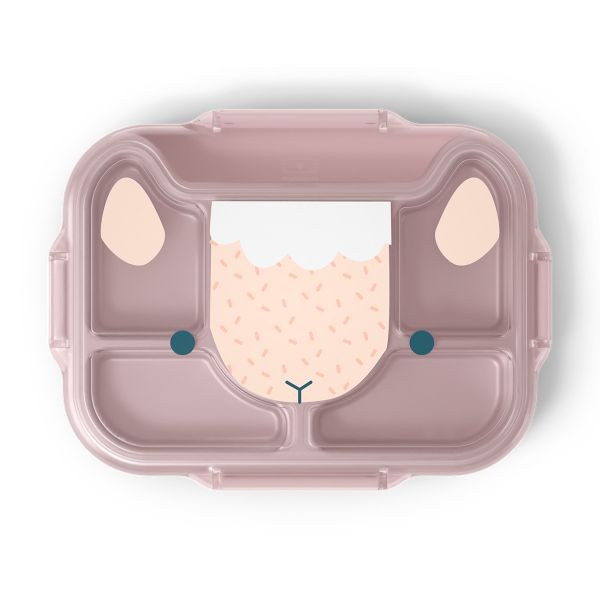 Monbento Wonder Kids Lunch Tray Pink Sheep | Allium Interiors