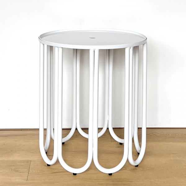 Ico Traders Montalto Side Table White | Allium Interiors