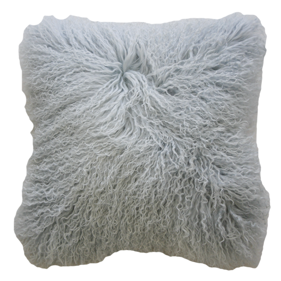 Mulberi Cushion Meru Tibetan Lamb Mist | Allium Interiors