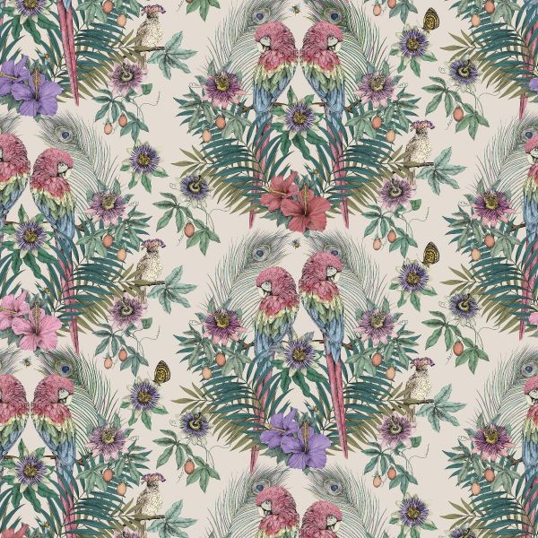 Matthew Williamson Wallpaper Ventura Parchment | Allium Interiors