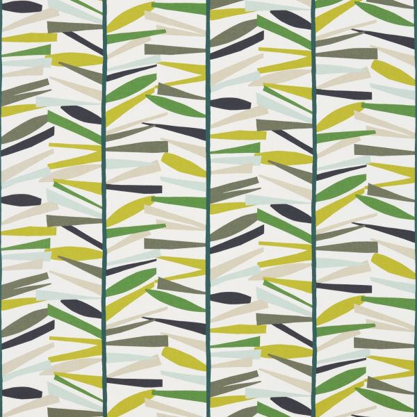 Scion Fabric Tetra Juniper/Kiwi/Hemp | Allium Interiors
