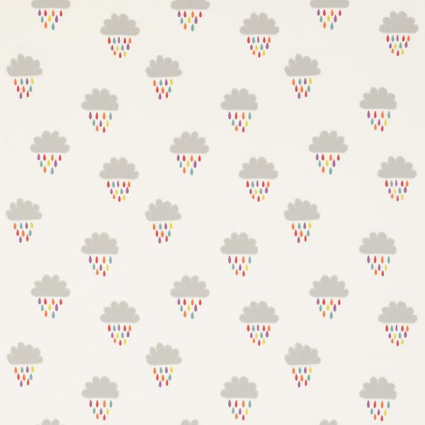 Scion Fabric April Showers Poppy/Tangerine/Sunshine | Allium Interiors