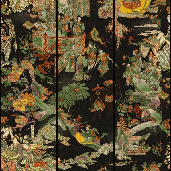 Mind The Gap Wallpaper Oriental Tale | Allium Interiors